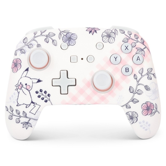 PowerA Pokémon Wireless Controller for Nintendo Switch - White and Purple - Picture 4 of 4
